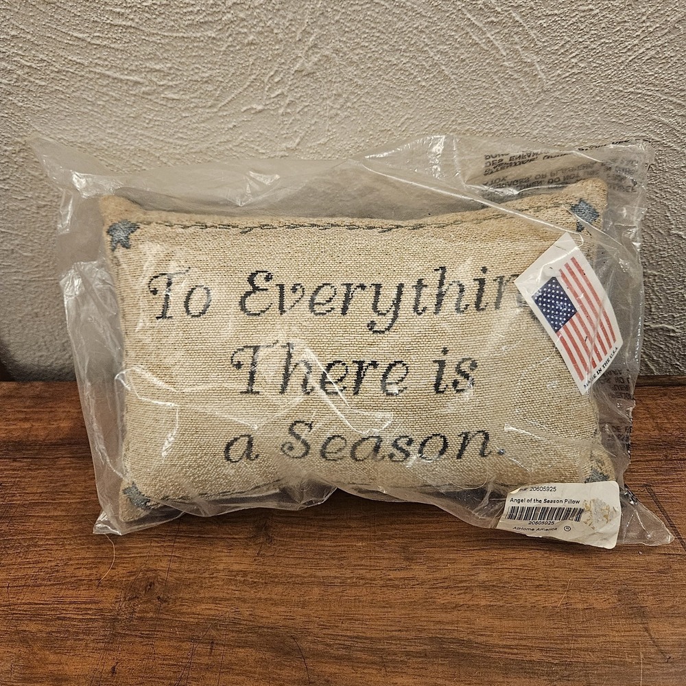 To Everything There Is A Season Tapestry Pillow‎ Angel Of The Season Cindy Shamp